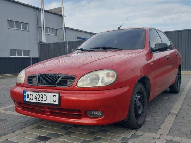 Червоний Деу Сенс, об'ємом двигуна 1.4 л та пробігом 194 тис. км за 3550 $, фото 1 на Automoto.ua