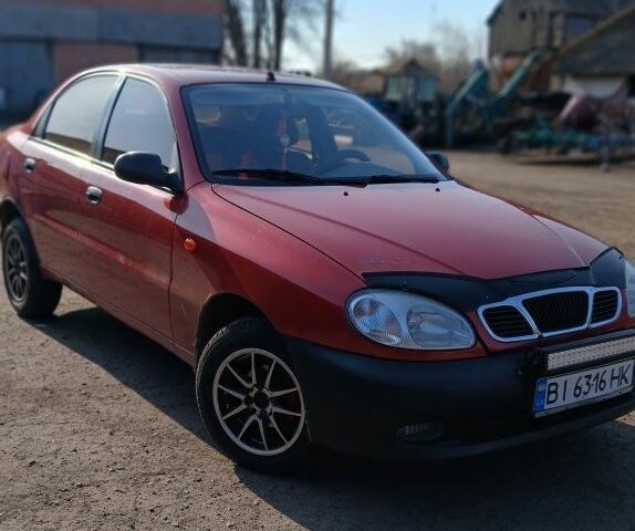 Червоний Деу Сенс, об'ємом двигуна 1.5 л та пробігом 186 тис. км за 2650 $, фото 1 на Automoto.ua