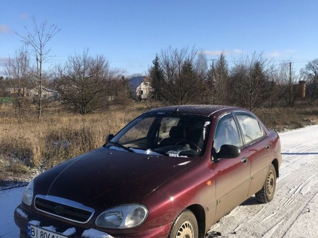 Червоний Деу Сенс, об'ємом двигуна 1.6 л та пробігом 162 тис. км за 2000 $, фото 1 на Automoto.ua