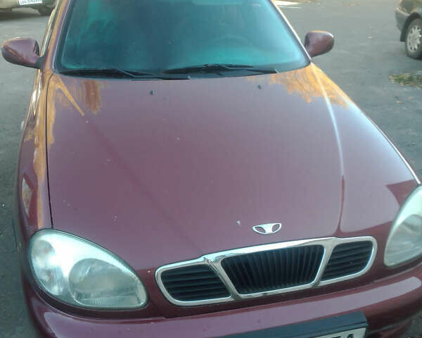 Красный Дэу Сенс, объемом двигателя 1.3 л и пробегом 164 тыс. км за 2500 $, фото 1 на Automoto.ua