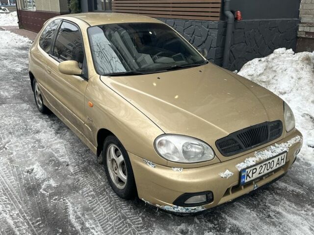 Жовтий Деу Сенс, об'ємом двигуна 1.6 л та пробігом 218 тис. км за 2200 $, фото 1 на Automoto.ua