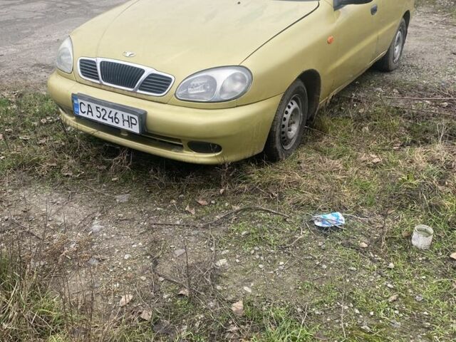 Жовтий Деу Сенс, об'ємом двигуна 5 л та пробігом 200 тис. км за 798 $, фото 1 на Automoto.ua