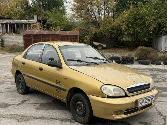 Жовтий Деу Сенс, об'ємом двигуна 1.3 л та пробігом 200 тис. км за 445 $, фото 1 на Automoto.ua