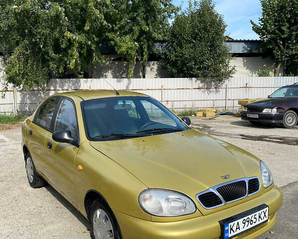 Жовтий Деу Сенс, об'ємом двигуна 1.3 л та пробігом 220 тис. км за 1499 $, фото 1 на Automoto.ua