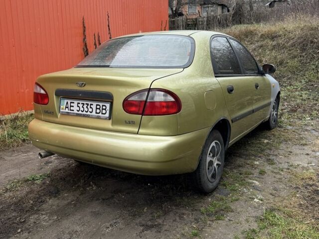 Желтый Дэу Сенс, объемом двигателя 1.3 л и пробегом 220 тыс. км за 1150 $, фото 1 на Automoto.ua