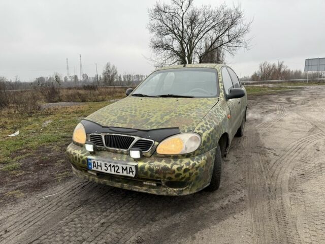 Жовтий Деу Сенс, об'ємом двигуна 1.3 л та пробігом 250 тис. км за 899 $, фото 1 на Automoto.ua