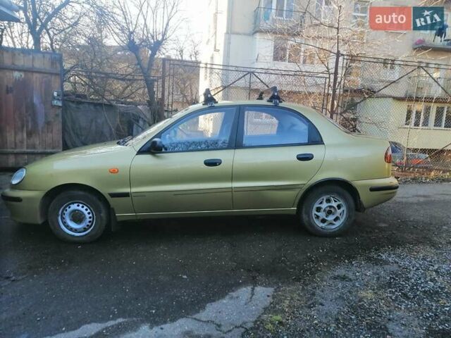 Желтый Дэу Сенс, объемом двигателя 1.3 л и пробегом 93 тыс. км за 2300 $, фото 1 на Automoto.ua