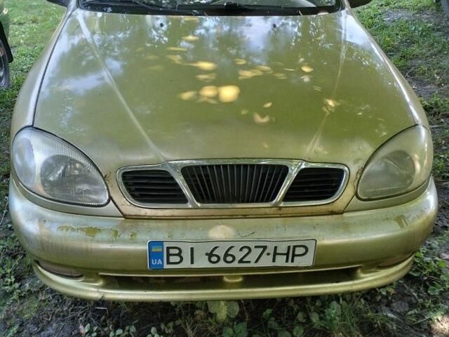Желтый Дэу Сенс, объемом двигателя 1.5 л и пробегом 298 тыс. км за 750 $, фото 1 на Automoto.ua
