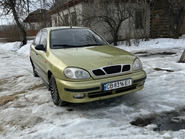 Жовтий Деу Сенс, об'ємом двигуна 1.5 л та пробігом 200 тис. км за 1376 $, фото 1 на Automoto.ua