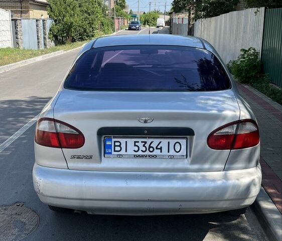 Сірий Деу Сенс, об'ємом двигуна 1.3 л та пробігом 360 тис. км за 1100 $, фото 1 на Automoto.ua