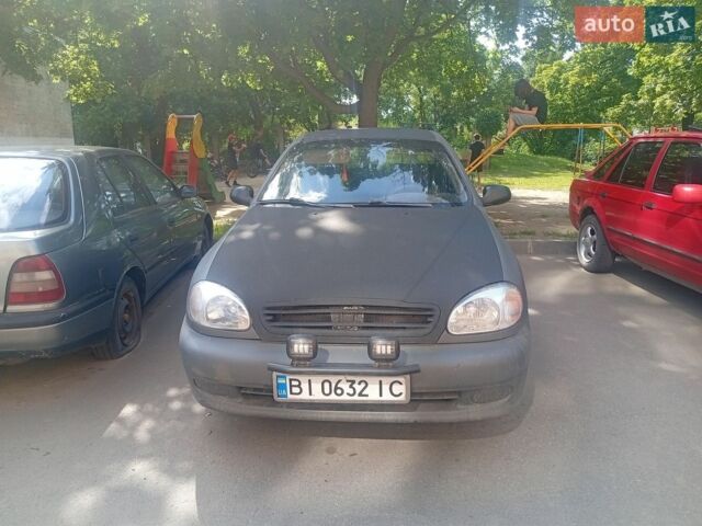 Сірий Деу Сенс, об'ємом двигуна 1.3 л та пробігом 220 тис. км за 1000 $, фото 1 на Automoto.ua