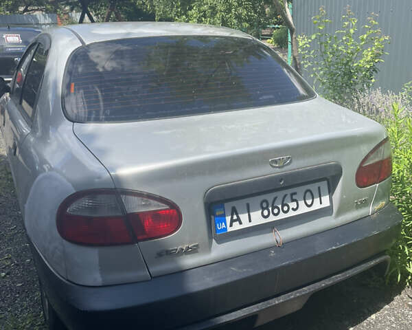 Сірий Деу Сенс, об'ємом двигуна 1.3 л та пробігом 200 тис. км за 1350 $, фото 1 на Automoto.ua