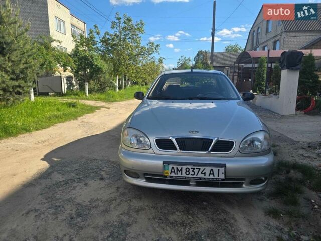 Серый Дэу Сенс, объемом двигателя 1.3 л и пробегом 175 тыс. км за 2100 $, фото 1 на Automoto.ua