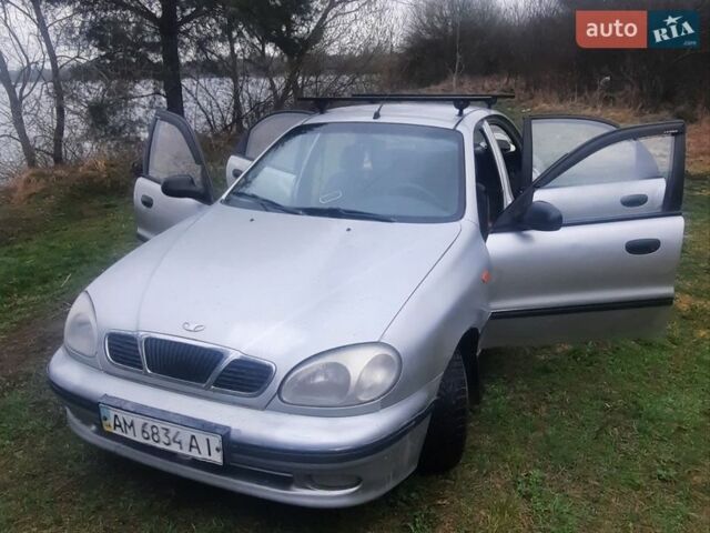 Сірий Деу Сенс, об'ємом двигуна 1.3 л та пробігом 194 тис. км за 1500 $, фото 1 на Automoto.ua