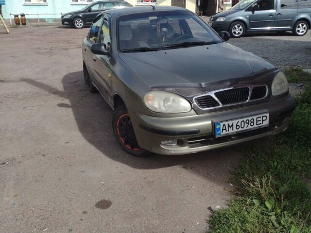 Сірий Деу Сенс, об'ємом двигуна 1.3 л та пробігом 219 тис. км за 1250 $, фото 1 на Automoto.ua
