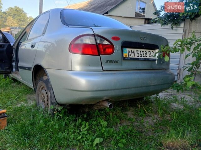 Серый Дэу Сенс, объемом двигателя 1.3 л и пробегом 240 тыс. км за 1100 $, фото 1 на Automoto.ua