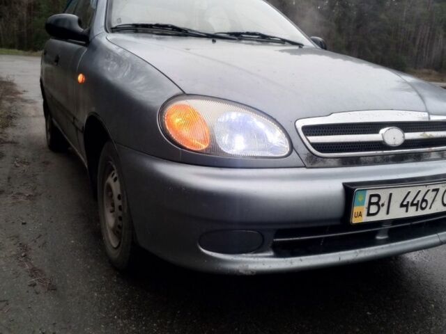 Серый Дэу Сенс, объемом двигателя 1.3 л и пробегом 315 тыс. км за 2150 $, фото 1 на Automoto.ua