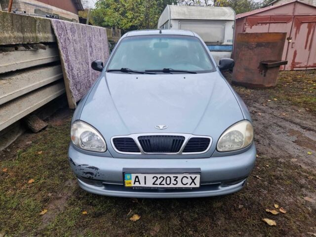 Сірий Деу Сенс, об'ємом двигуна 1.3 л та пробігом 227 тис. км за 2000 $, фото 1 на Automoto.ua