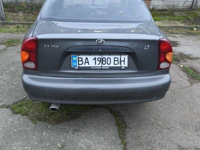 Серый Дэу Сенс, объемом двигателя 1.3 л и пробегом 111 тыс. км за 2200 $, фото 1 на Automoto.ua