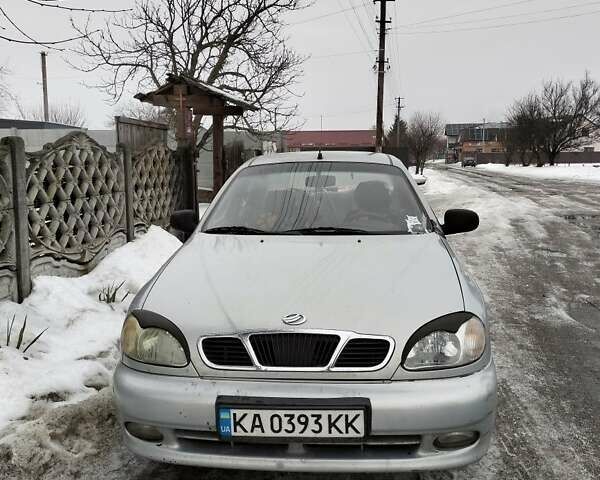 Серый Дэу Сенс, объемом двигателя 1.4 л и пробегом 210 тыс. км за 3000 $, фото 1 на Automoto.ua