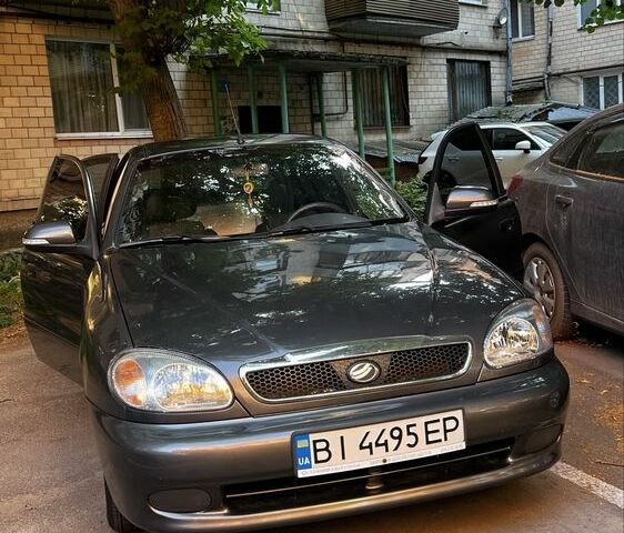 Сірий Деу Сенс, об'ємом двигуна 1.3 л та пробігом 122 тис. км за 3500 $, фото 1 на Automoto.ua