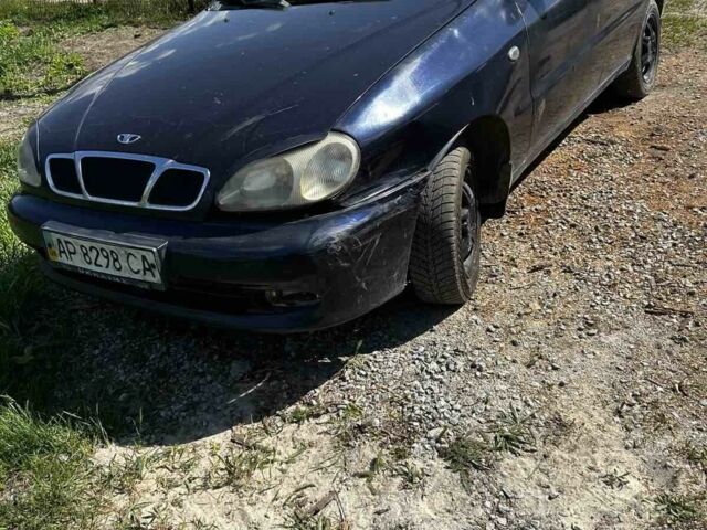 Синий Дэу Сенс, объемом двигателя 1.3 л и пробегом 200 тыс. км за 1100 $, фото 1 на Automoto.ua