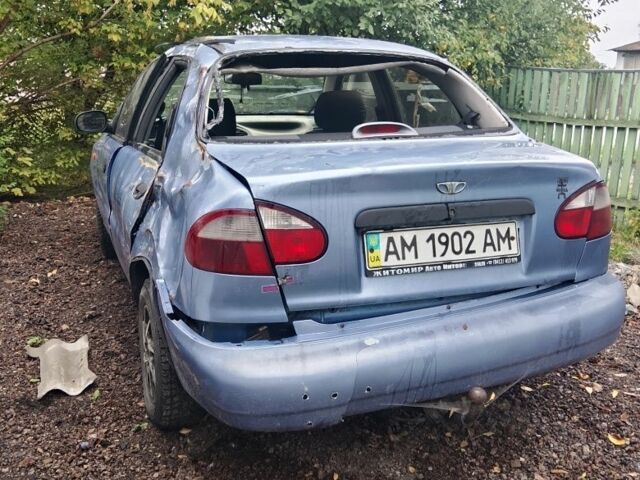 Синій Деу Сенс, об'ємом двигуна 1.4 л та пробігом 230 тис. км за 998 $, фото 1 на Automoto.ua
