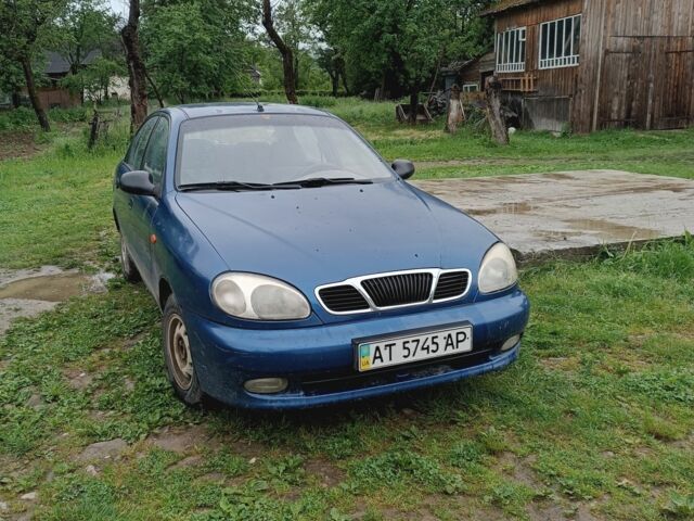 Синій Деу Сенс, об'ємом двигуна 2 л та пробігом 100 тис. км за 1700 $, фото 1 на Automoto.ua