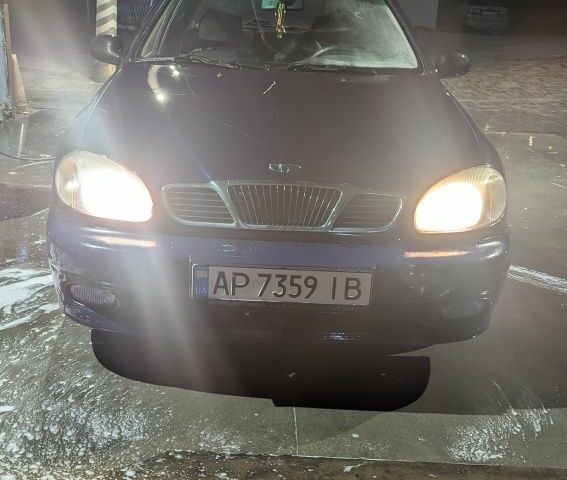Синий Дэу Сенс, объемом двигателя 1.5 л и пробегом 217 тыс. км за 2100 $, фото 1 на Automoto.ua