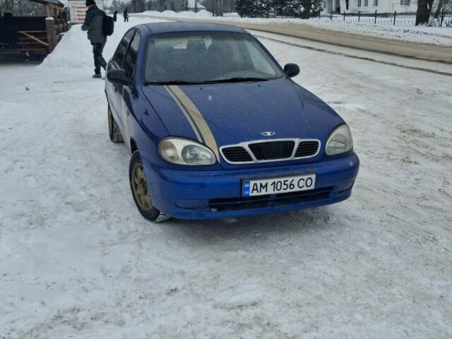 Синий Дэу Сенс, объемом двигателя 0 л и пробегом 300 тыс. км за 1300 $, фото 1 на Automoto.ua