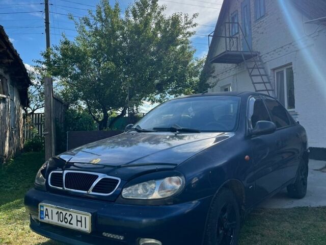 Синий Дэу Сенс, объемом двигателя 1.3 л и пробегом 230 тыс. км за 1100 $, фото 1 на Automoto.ua