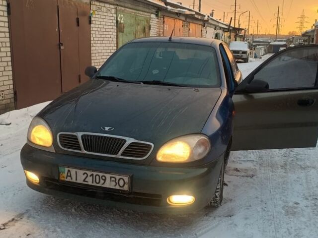 Синий Дэу Сенс, объемом двигателя 1.4 л и пробегом 250 тыс. км за 1400 $, фото 1 на Automoto.ua