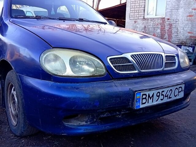 Синий Дэу Сенс, объемом двигателя 1.3 л и пробегом 331 тыс. км за 600 $, фото 1 на Automoto.ua