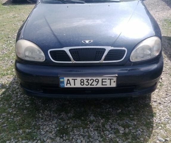 Синий Дэу Сенс, объемом двигателя 1.3 л и пробегом 165 тыс. км за 1700 $, фото 1 на Automoto.ua