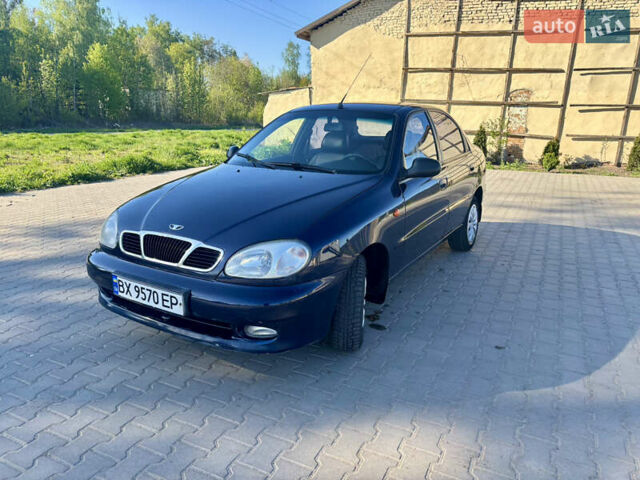 Синий Дэу Сенс, объемом двигателя 1.3 л и пробегом 251 тыс. км за 1850 $, фото 1 на Automoto.ua