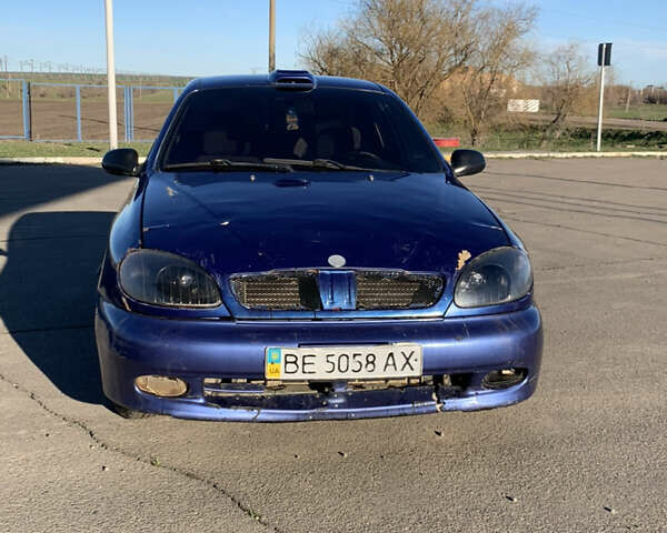 Синий Дэу Сенс, объемом двигателя 1.3 л и пробегом 232 тыс. км за 1400 $, фото 1 на Automoto.ua