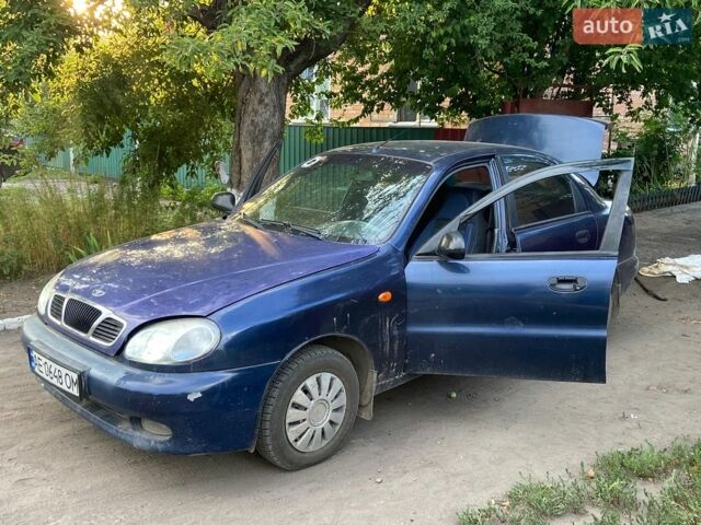 Синий Дэу Сенс, объемом двигателя 1.3 л и пробегом 200 тыс. км за 1750 $, фото 1 на Automoto.ua