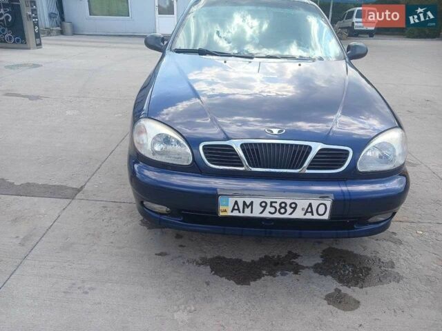 Синій Деу Сенс, об'ємом двигуна 1.3 л та пробігом 192 тис. км за 1652 $, фото 1 на Automoto.ua