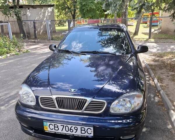 Синий Дэу Сенс, объемом двигателя 1.3 л и пробегом 241 тыс. км за 2500 $, фото 1 на Automoto.ua