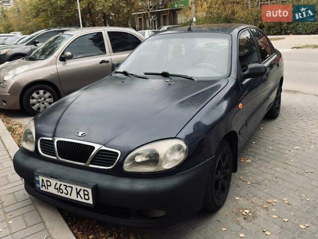 Синий Дэу Сенс, объемом двигателя 1.3 л и пробегом 360 тыс. км за 1602 $, фото 1 на Automoto.ua