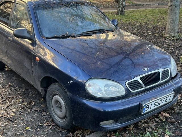Синий Дэу Сенс, объемом двигателя 1.3 л и пробегом 250 тыс. км за 873 $, фото 1 на Automoto.ua