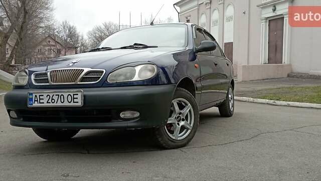 Синий Дэу Сенс, объемом двигателя 1.3 л и пробегом 191 тыс. км за 2700 $, фото 1 на Automoto.ua