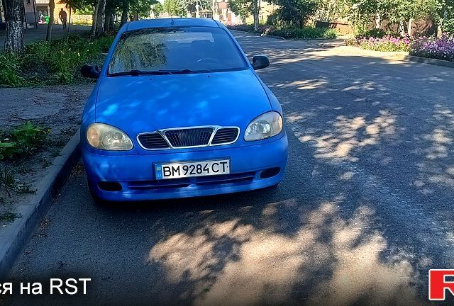 Синий Дэу Сенс, объемом двигателя 1.3 л и пробегом 140 тыс. км за 1500 $, фото 1 на Automoto.ua