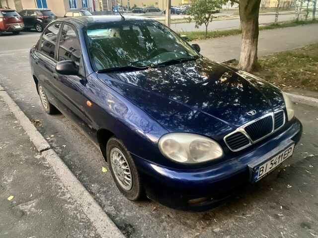 Синий Дэу Сенс, объемом двигателя 1.3 л и пробегом 240 тыс. км за 1700 $, фото 1 на Automoto.ua