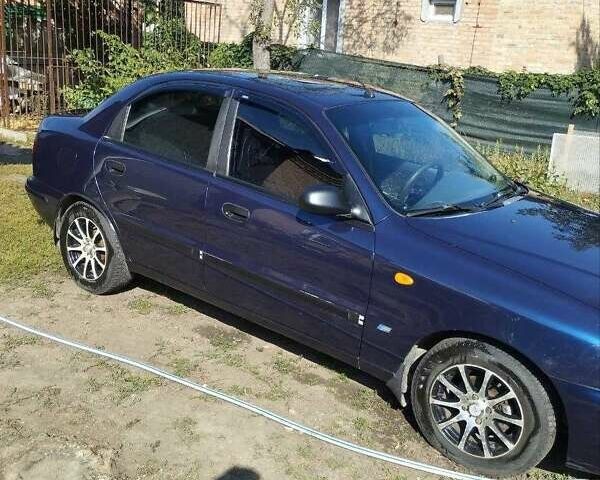 Синий Дэу Сенс, объемом двигателя 1.3 л и пробегом 168 тыс. км за 2500 $, фото 1 на Automoto.ua