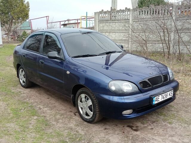 Синий Дэу Сенс, объемом двигателя 1.3 л и пробегом 283 тыс. км за 2200 $, фото 1 на Automoto.ua