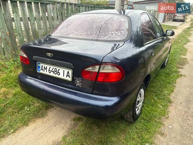 Синий Дэу Сенс, объемом двигателя 1.3 л и пробегом 180 тыс. км за 1350 $, фото 1 на Automoto.ua
