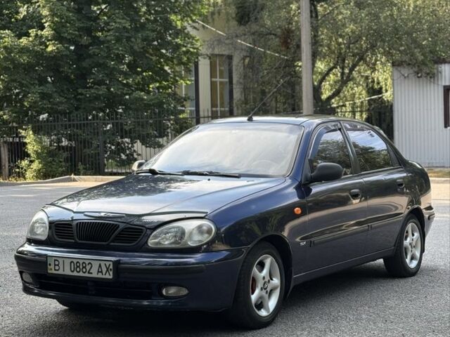 Синий Дэу Сенс, объемом двигателя 1.6 л и пробегом 212 тыс. км за 2450 $, фото 1 на Automoto.ua