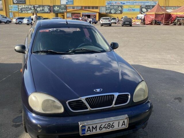 Синий Дэу Сенс, объемом двигателя 1.3 л и пробегом 120 тыс. км за 1550 $, фото 1 на Automoto.ua