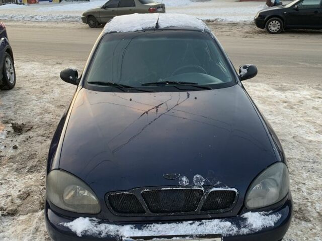 Синий Дэу Сенс, объемом двигателя 1.3 л и пробегом 3 тыс. км за 2000 $, фото 1 на Automoto.ua